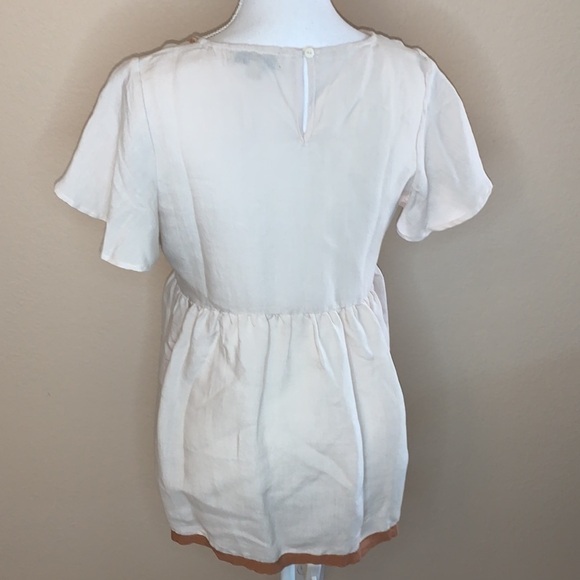 Polagram embroidered peplum top - Picture 4 of 10